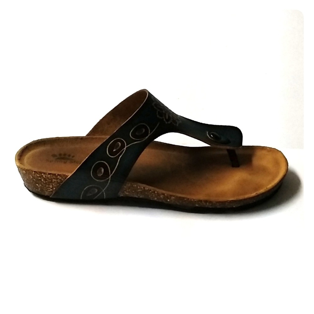 Women spring step Arabic dark green color Sz 42